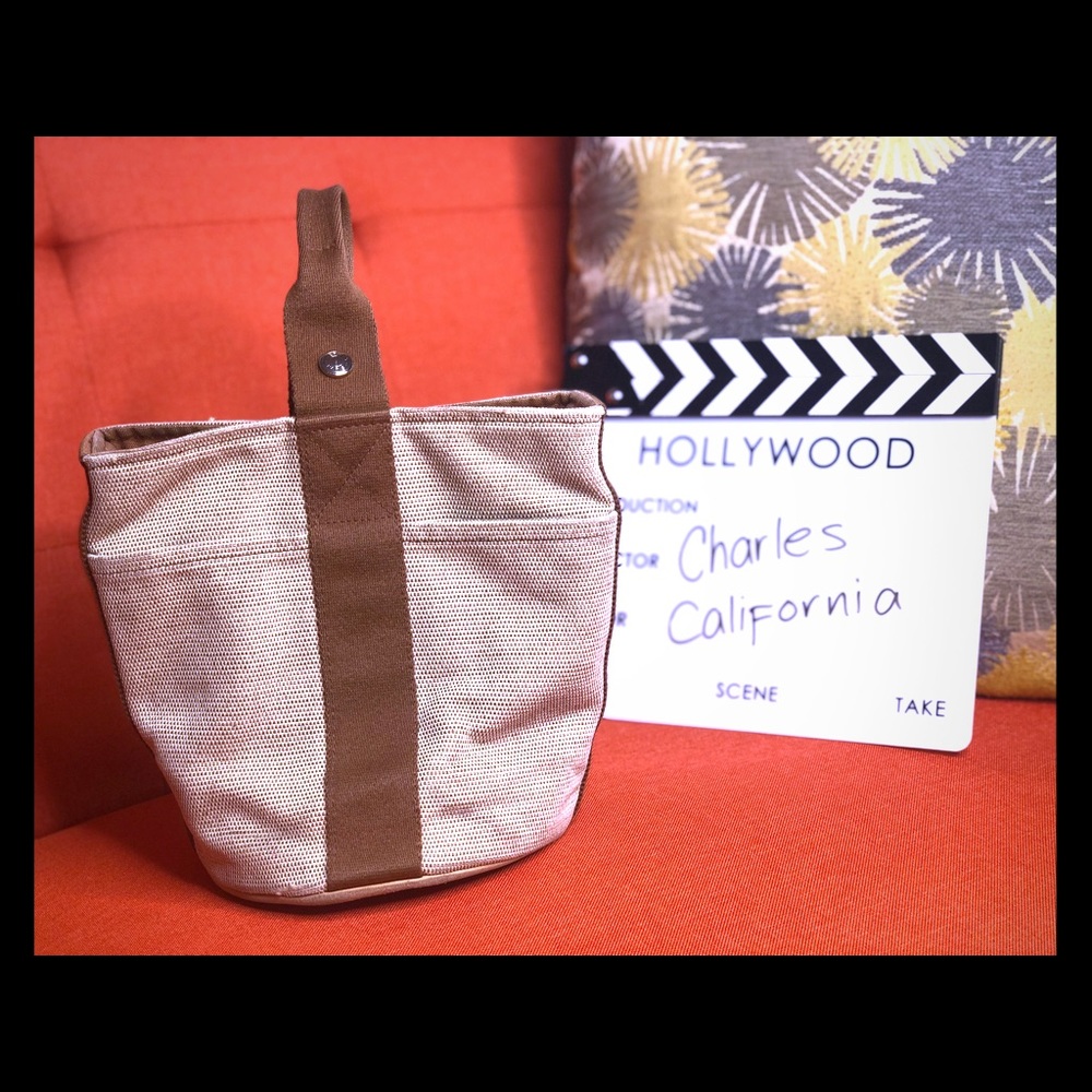 SOLD*** Authentic Hermes toile Saxo pm bag